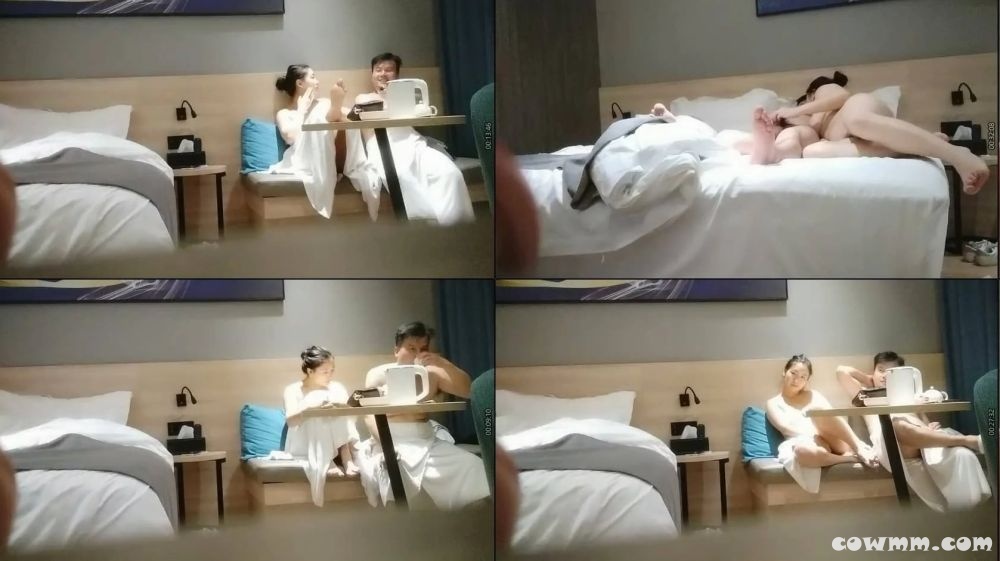 【小强寻花】，中场休息，良家兼职初下水，漂亮温柔小少妇，D罩杯美乳，白又大，啪啪水声超大